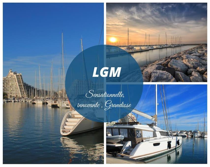 Les Marines De Haute Plage*Lumineux*Parking La Grande Motte Bagian luar foto